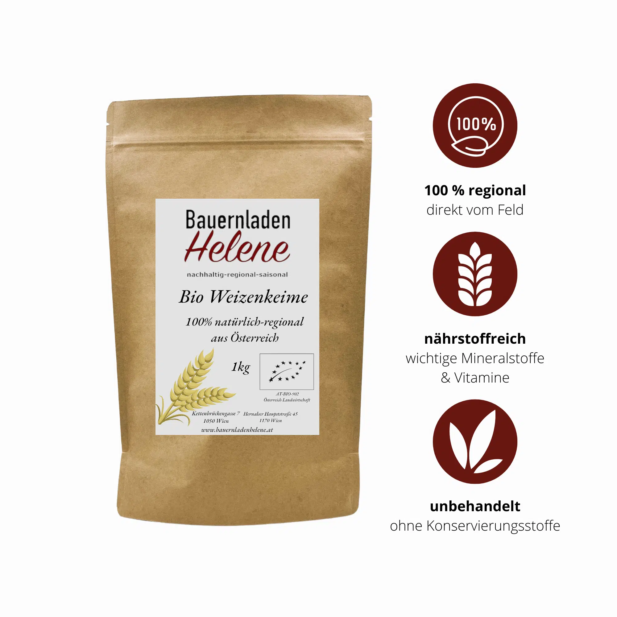 Bauernladenhelene - Bio Weizenkeime – Bild 2