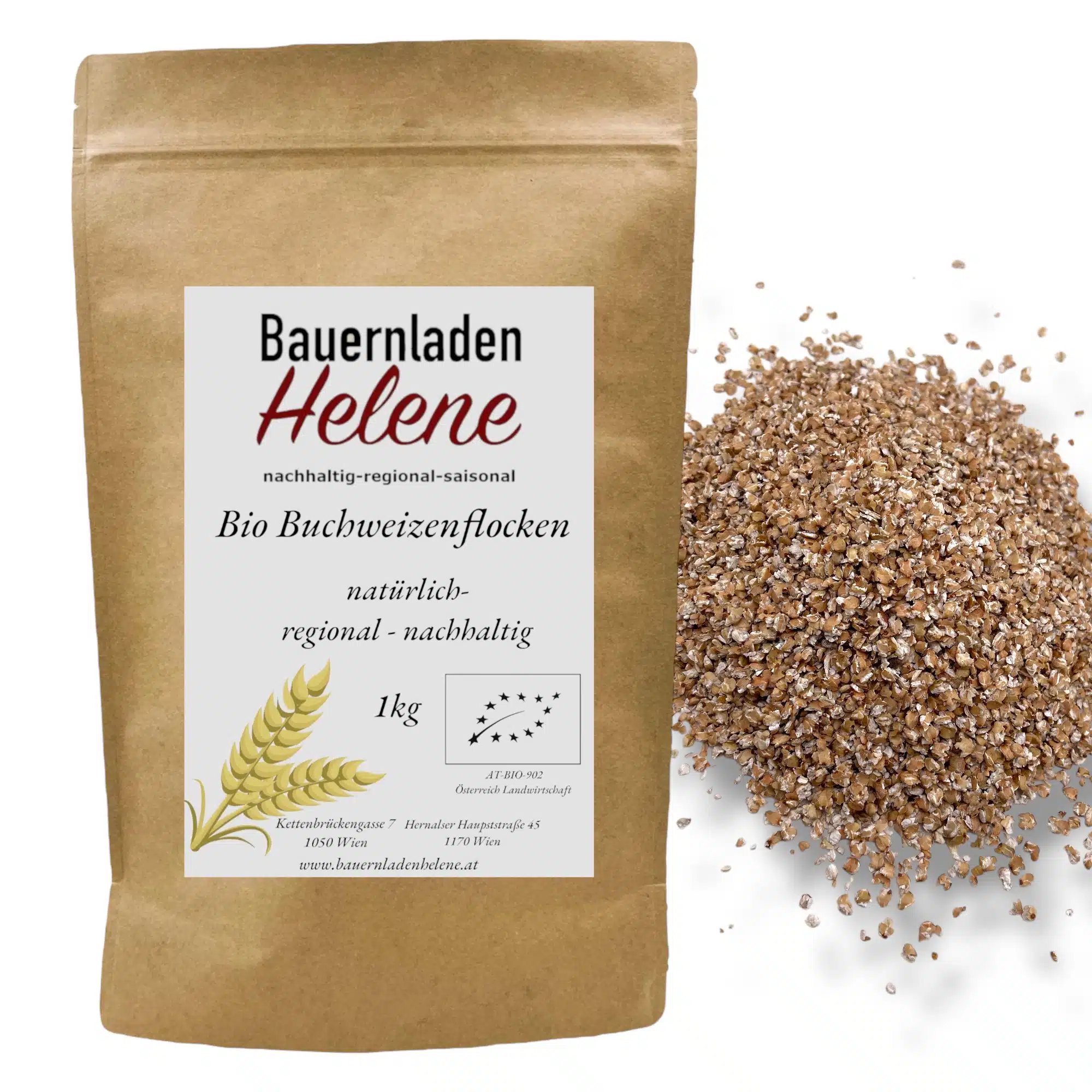 Bauernladenhelene – Bio Buchweizenflocken