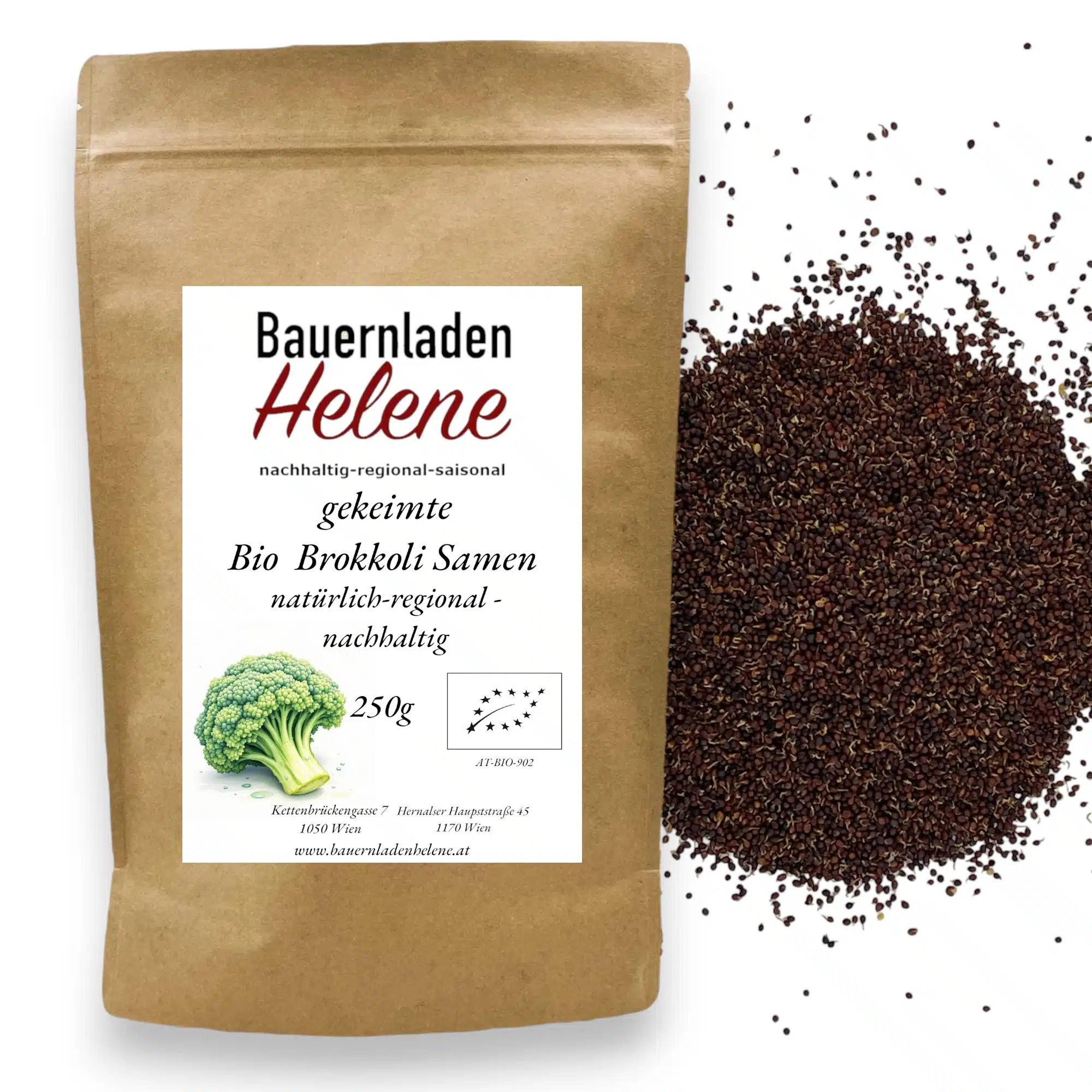 Bauernladenhelene – Bio gekeimter Brokkoli, 250g