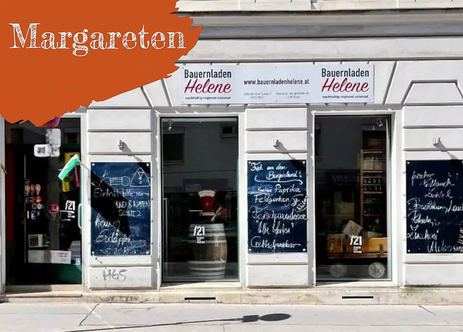 Bauernladen Helene Margareten – Kettenbrückengasse 7, 1050 Wien